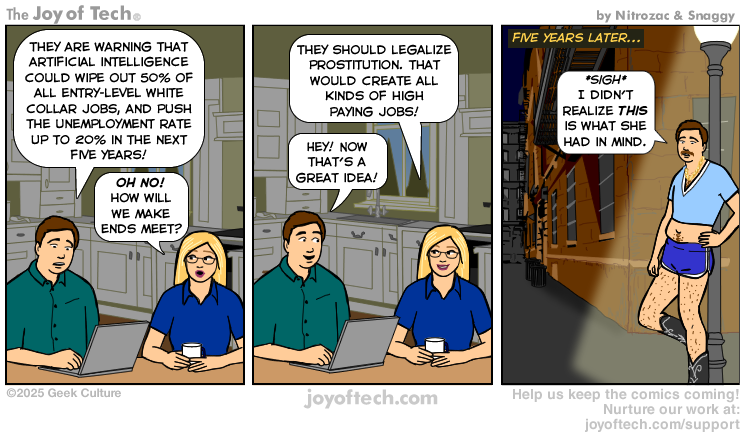 AI is coming for your job.