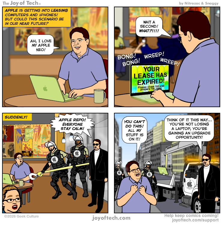Apple Repo Men!